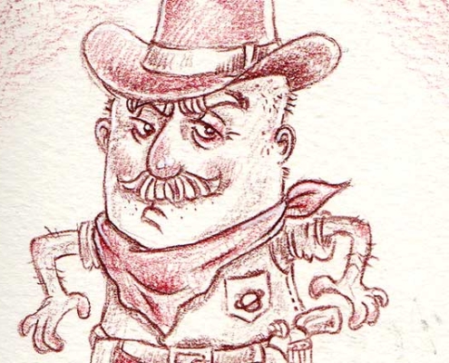Cowboy - Daily Illu Tag 40/265