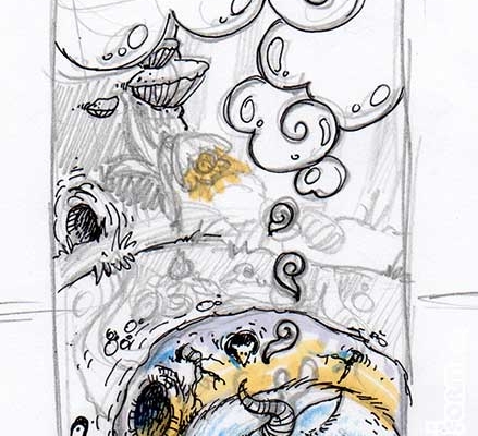 "Der Traum" Skribble