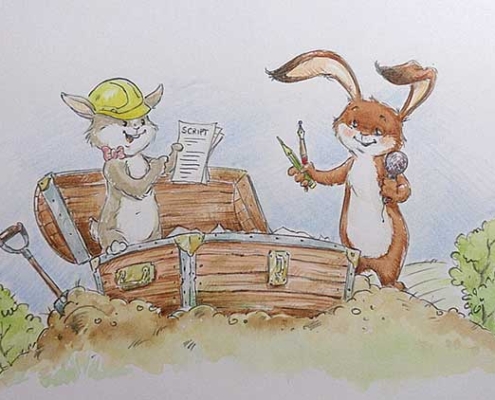Es geht weiter mit Harry, Stupsi und Waldemar - Hörspiele für Kinder - Daily Illu Tag 83 - Nadine Reitz