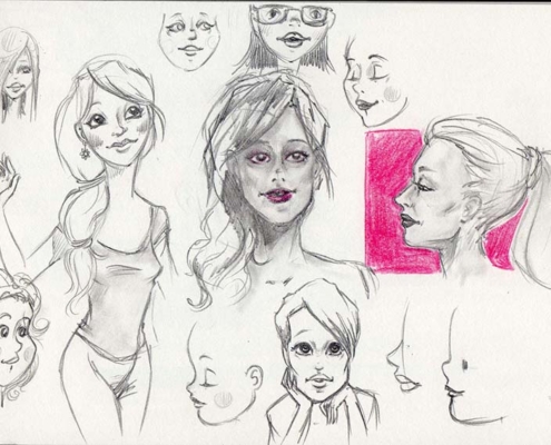 Kopfsache - Daily illu Tag 98 - Nadine Reitz