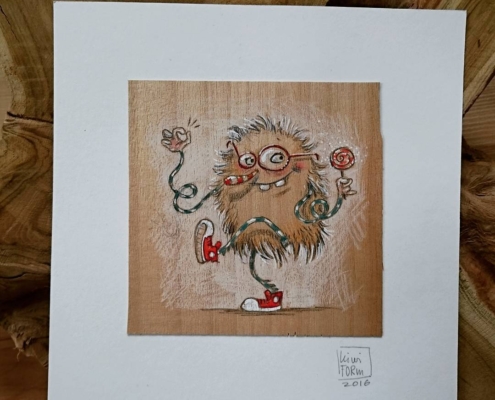 Illustration - Mr Lollipop - kiwiFORm | Nadine-Reitz