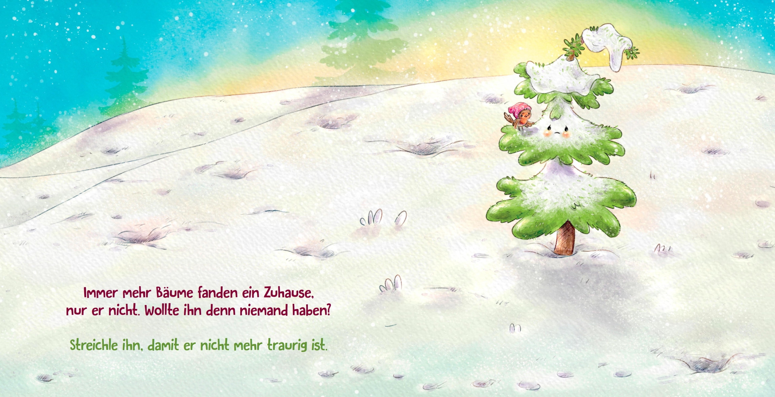 Der-kleine-Tannenbaum-DS3 DS 3 vom Pappbilderbuch "Der kleine Tannenbaum feiert Weihnachten"